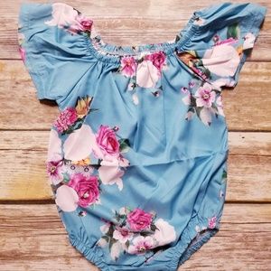 Infant Floral Onesie